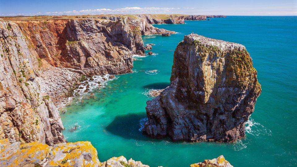 The Pembrokeshire coastline, the county covered by the home visit service